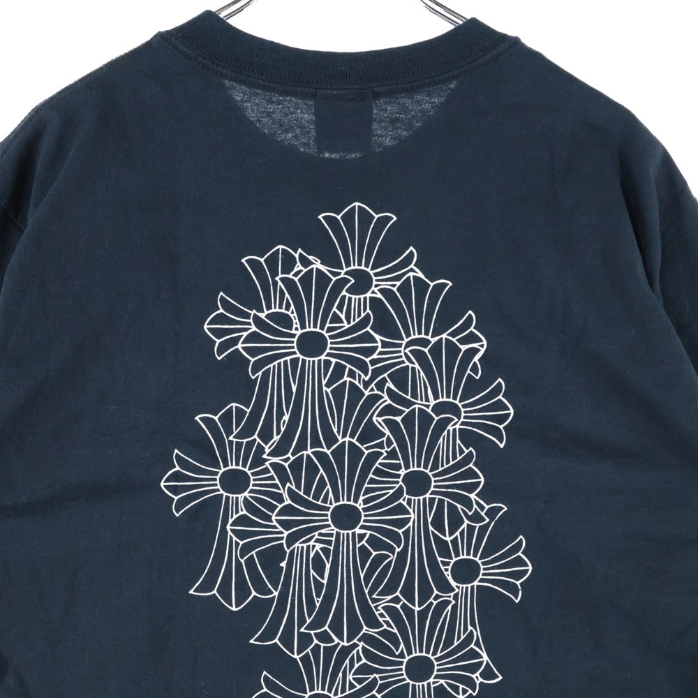 CHROME HEARTS(クロムハーツ) OLD バックセメタリープリント 半袖ポケットTシャツ カットソー ブラック