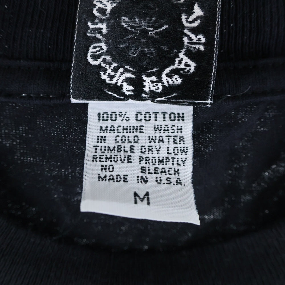 CHROME HEARTS(クロムハーツ) OLD SCROLL LOGO TEE サイドスクロールロゴ 半袖ポケットTシャツ カットソー ブラック