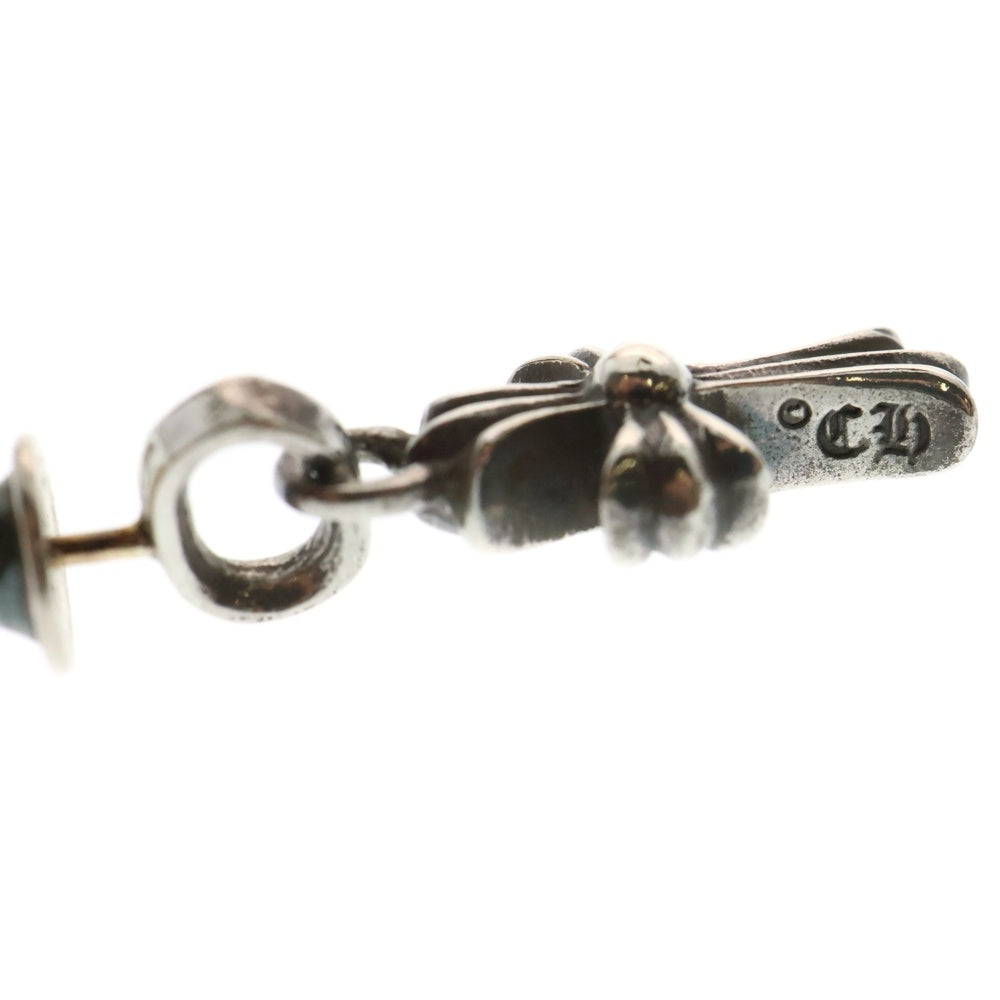CHROME HEARTS(クロムハーツ) BBY F PPRCHN ベイビーファットクロス ドロップピアス シルバー BCA090