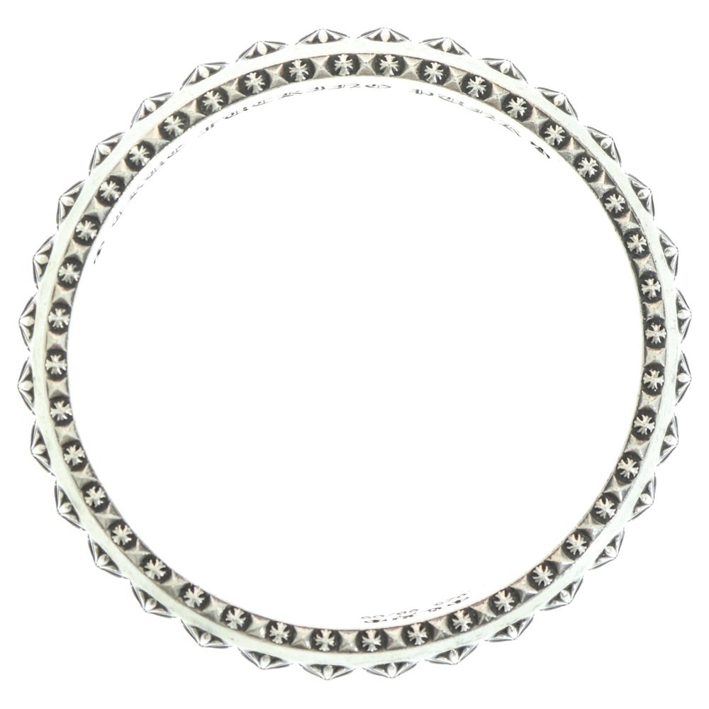 CHROME HEARTS(クロムハーツ) PETE PUNK ピートパンク バングルブレスレット シルバー