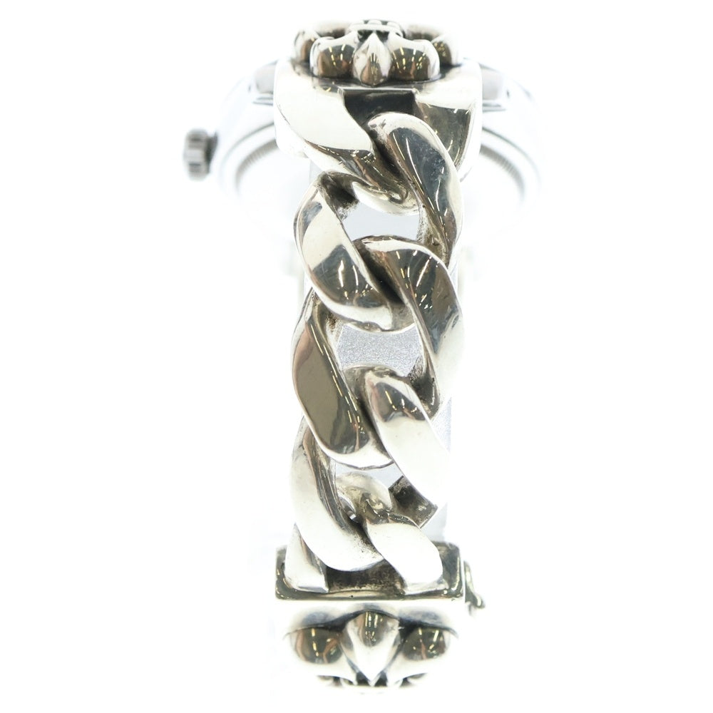 CHROME HEARTS(クロムハーツ) ×ROLEX オイスターパーペチュアル BSフレアクラシックリンク腕時計 Ref.1501 シルバー