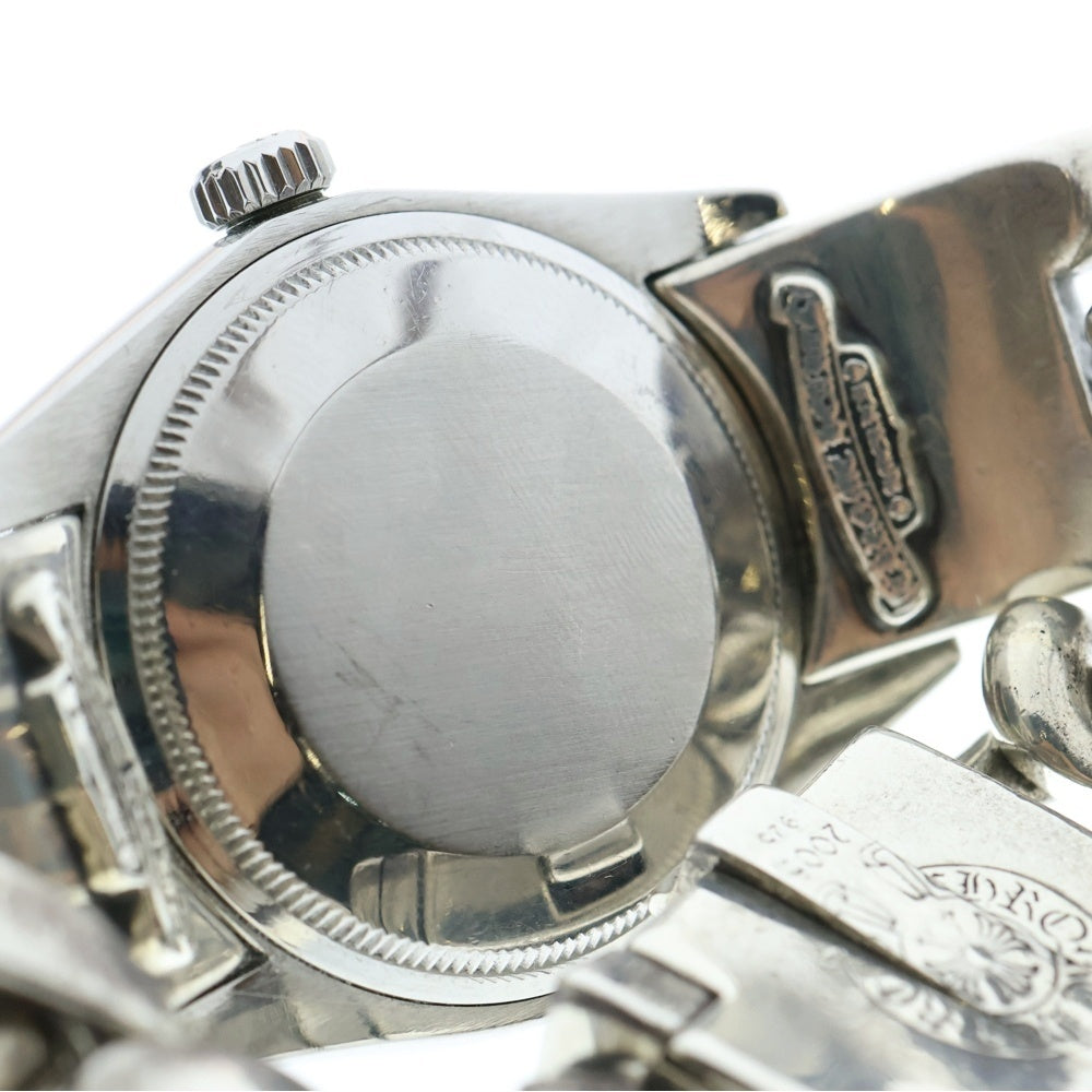 CHROME HEARTS(クロムハーツ) ×ROLEX オイスターパーペチュアル BSフレアクラシックリンク腕時計 Ref.1501 シルバー