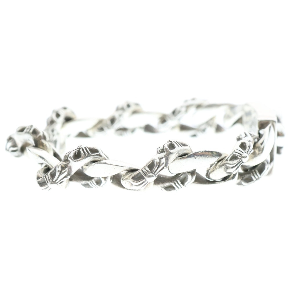CHROME HEARTS(クロムハーツ) ID BOX FNCY FLUER ボックスID ファンシー フレア ブレスレット シルバー 14LINK