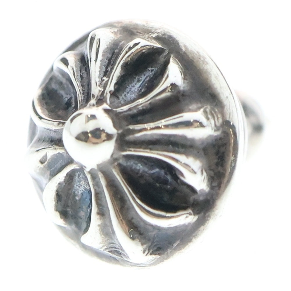 CHROME HEARTS(クロムハーツ) STUD CRSBLL クロスボールスタッドピアス シルバー BCA110