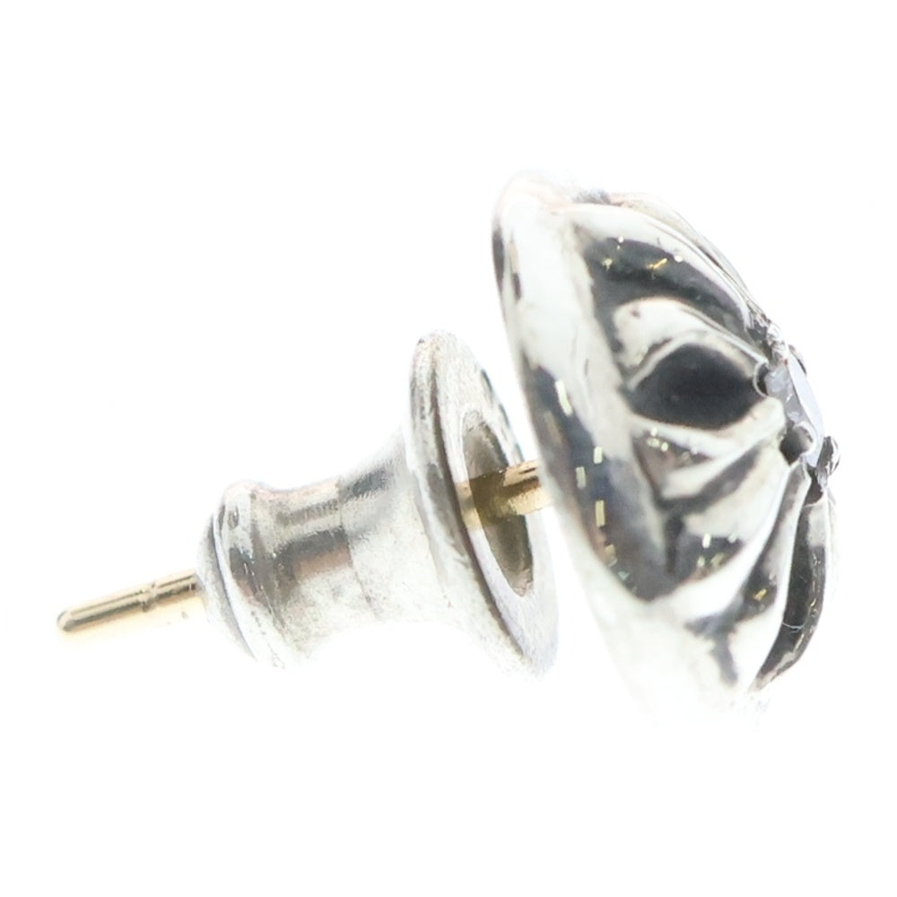 CHROME HEARTS(クロムハーツ) STUD CRSBLL 1DIA クロスボールスタッドピアス 1ダイヤ シルバー