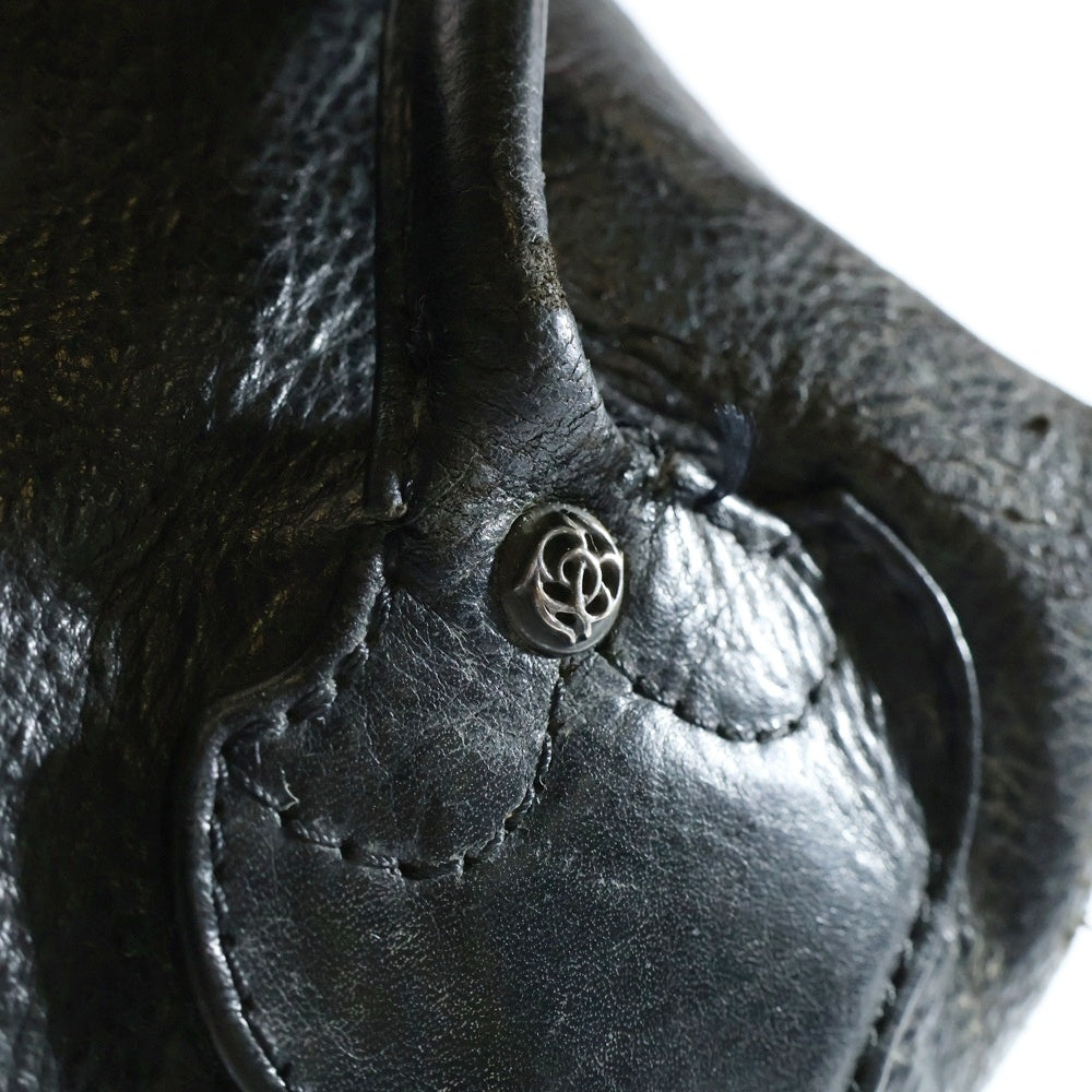 CHROME HEARTS(クロムハーツ) MONICA BAG モニカ レザーハンドバッグ ブラック