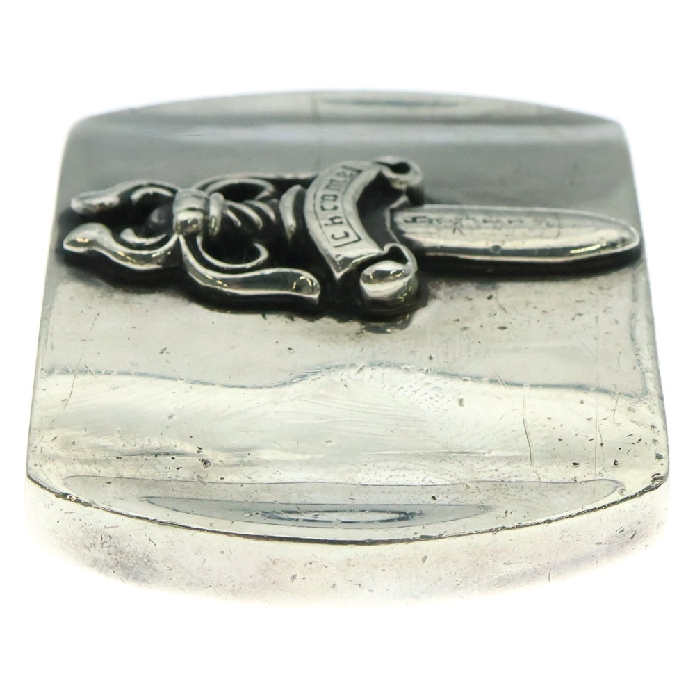 CHROME HEARTS(クロムハーツ) BUCKL MIL DGR ミリタリーレイズドダガー シルバーバックル