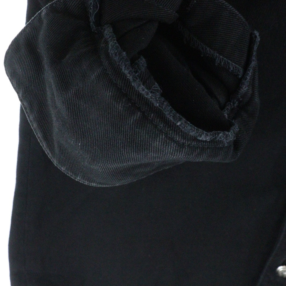 CHROME HEARTS(クロムハーツ) バックフレアニーウエスタンデニムジャケット ブラック