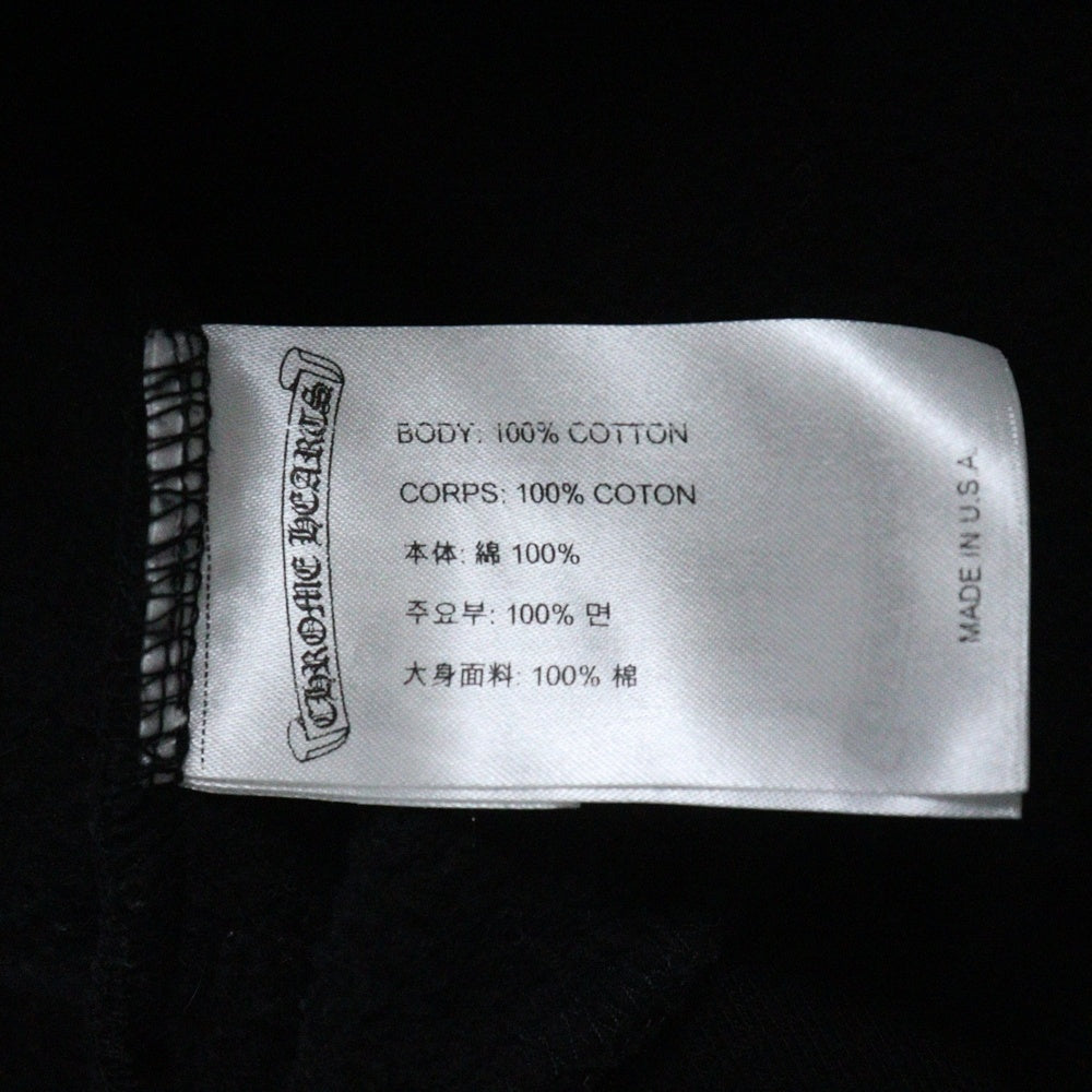 CHROME HEARTS(クロムハーツ) WWW.CHROMEHEARTS.COM HOODIE オンライン限定ホースシューバックプリントプルオーバーパーカー