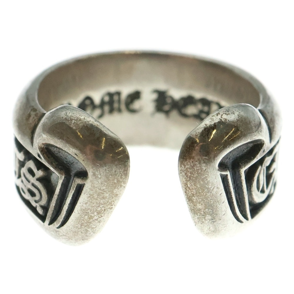 CHROME HEARTS(クロムハーツ) SM SCROLL LABEL スモールスクロールラベル リング シルバー BCA413