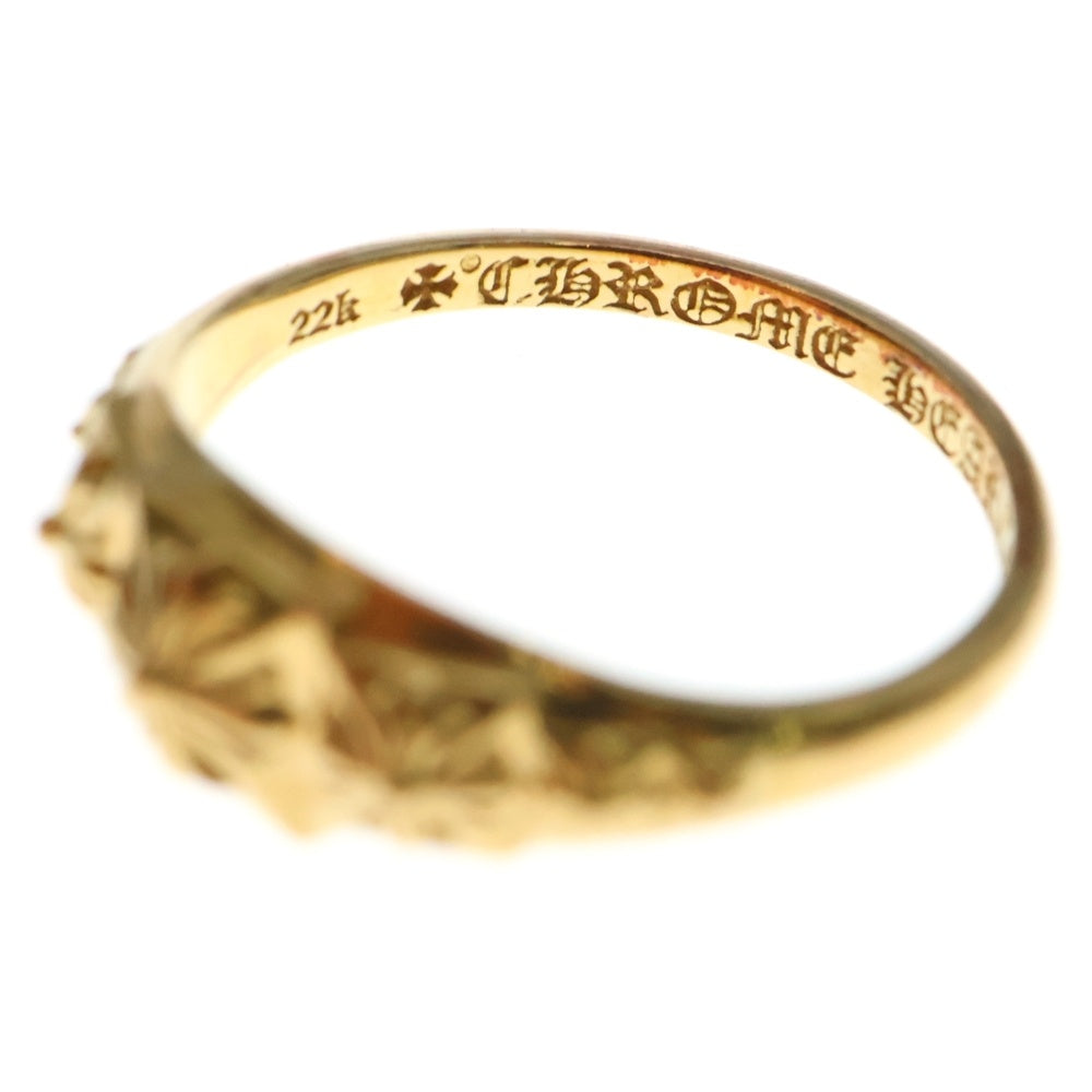 CHROME HEARTS(クロムハーツ) 22K TINY PYRAMID 22K タイニーピラミッド ゴールドリング