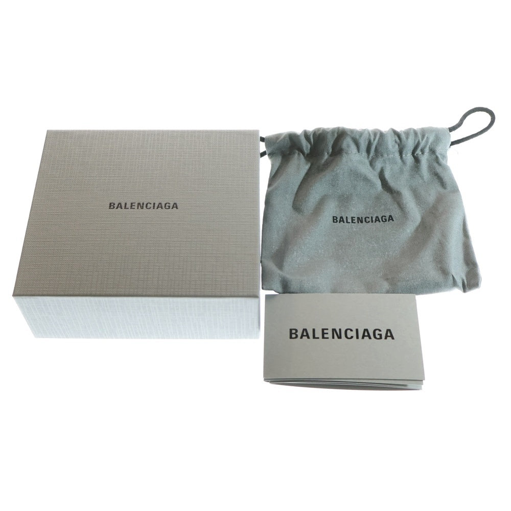 BALENCIAGA(バレンシアガ) PAPIER MINI WALLET ペイパー ミニ ウォレット レザー 三つ折り財布 391446 ブラック