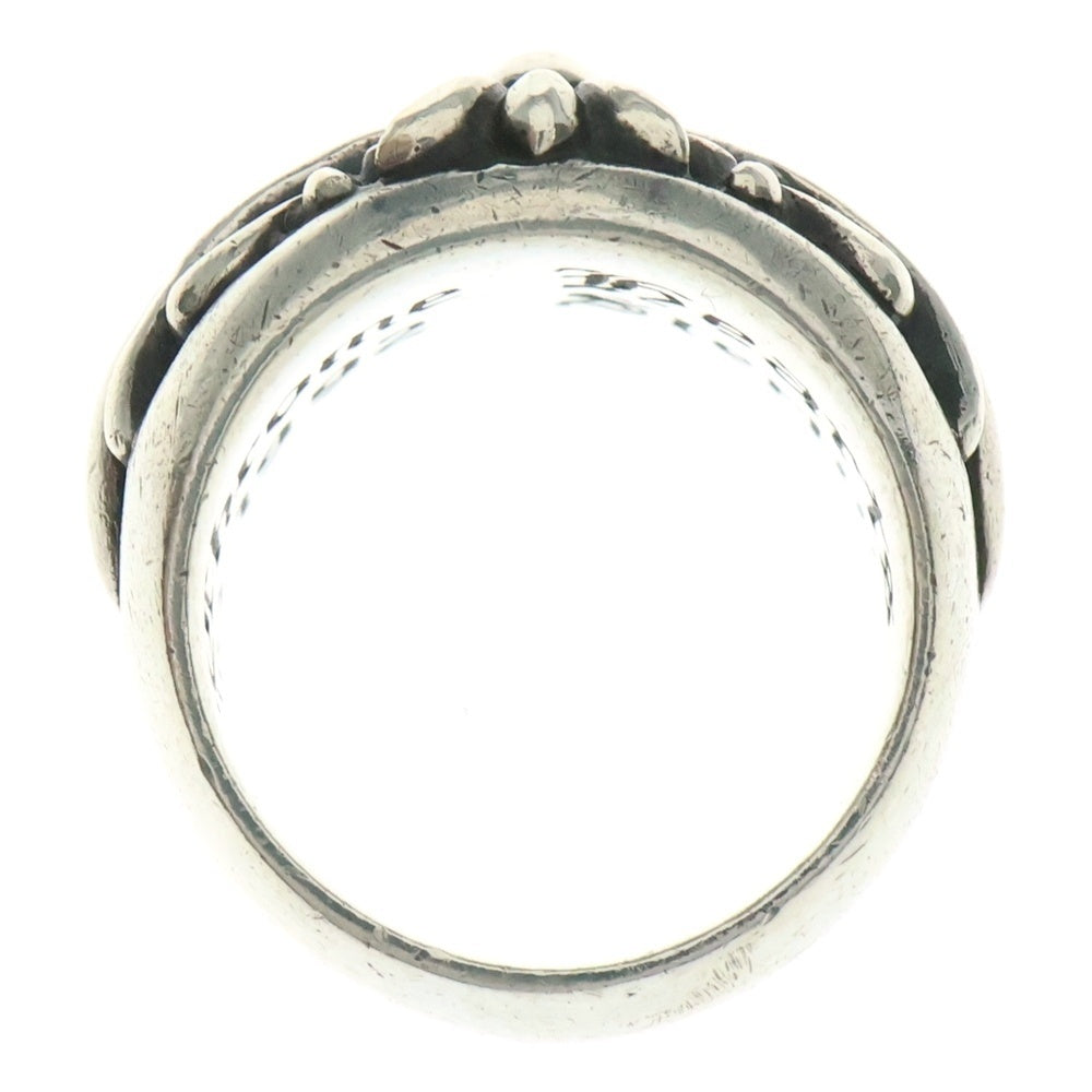 CHROME HEARTS(クロムハーツ) FLRL CRS フローラルクロス リング シルバー BCA346
