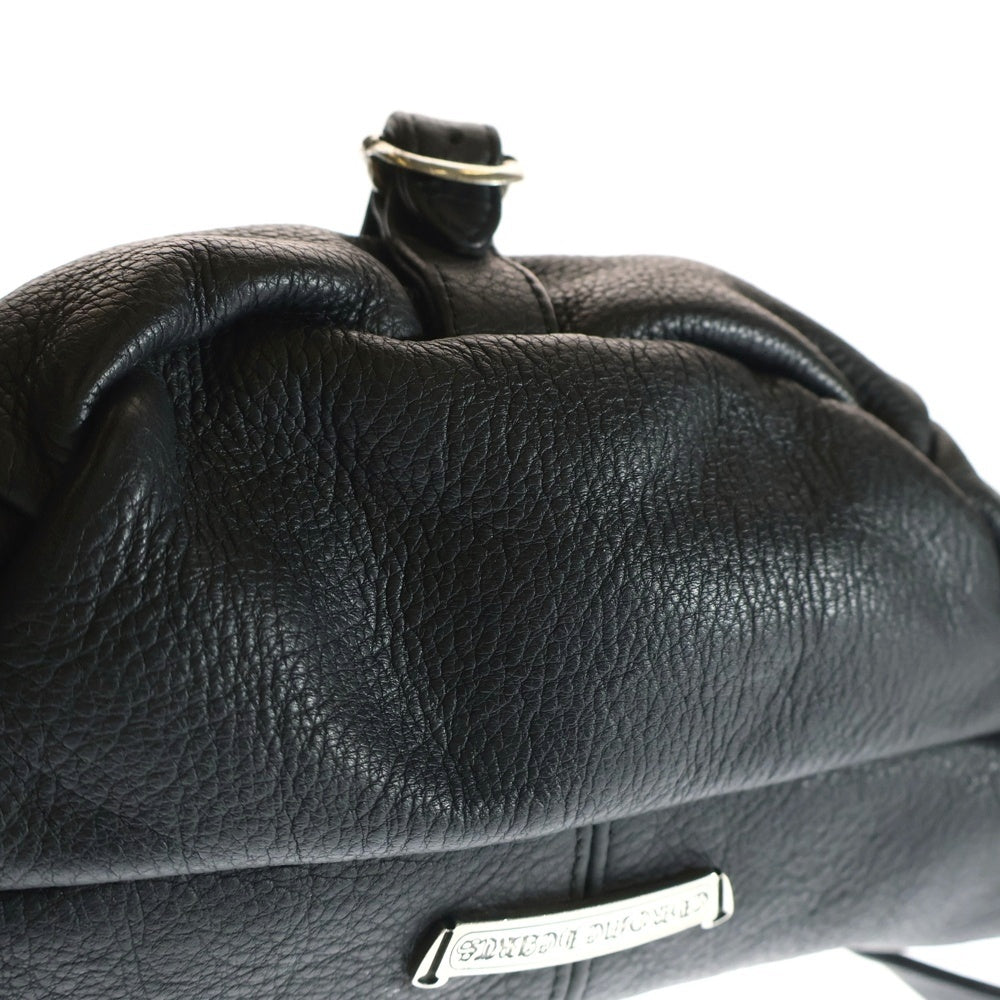 CHROME HEARTS(クロムハーツ) #1 SNAT PACK スナットパック ダガージップ ガンスリンガーベルト レザーウエストバッグ ブラック BCA378