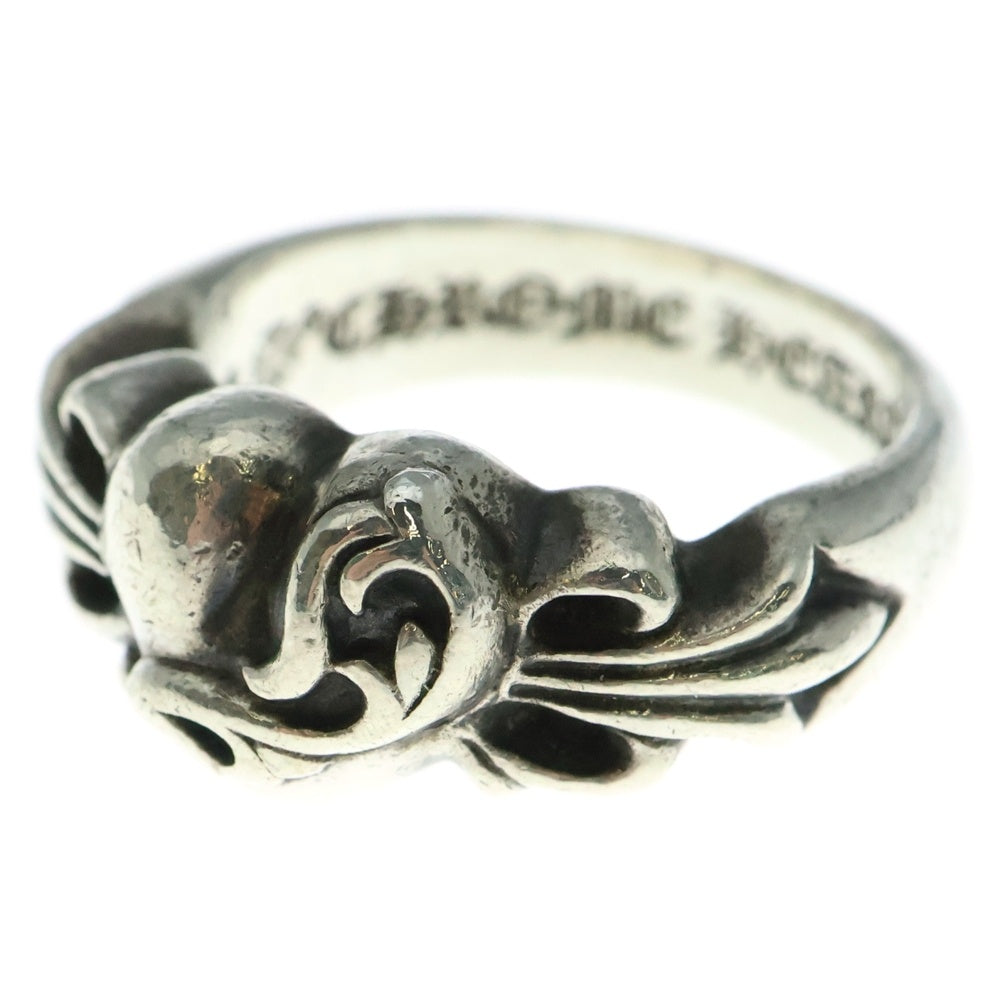 CHROME HEARTS(クロムハーツ) FLRL CRS HRT フローラルハート シルバーリング
