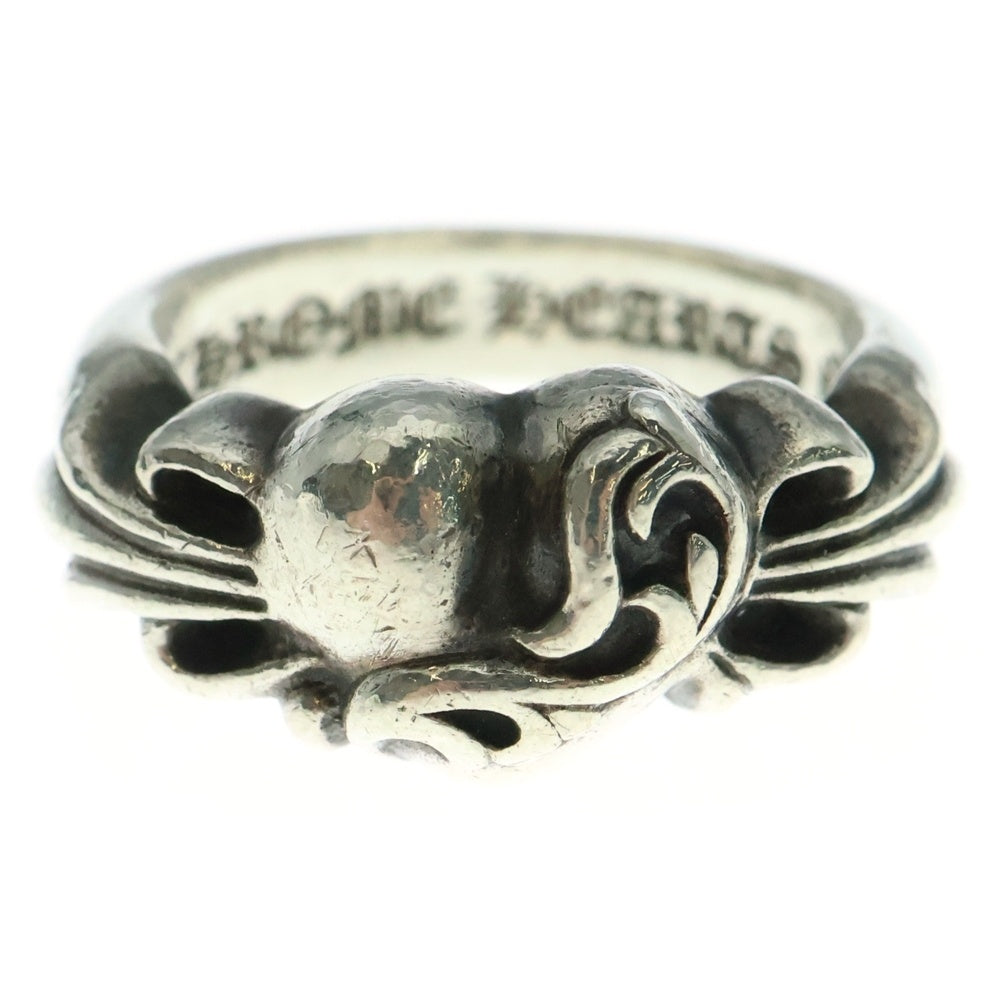 CHROME HEARTS(クロムハーツ) FLRL CRS HRT フローラルハート シルバーリング