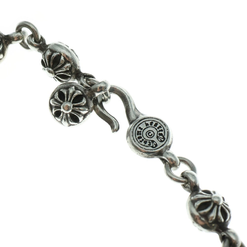 CHROME HEARTS(クロムハーツ) #1 CRSBL CHN SML CH CRS クロスボールチェーン スモールCHクロス ネックレス シルバー BCA193