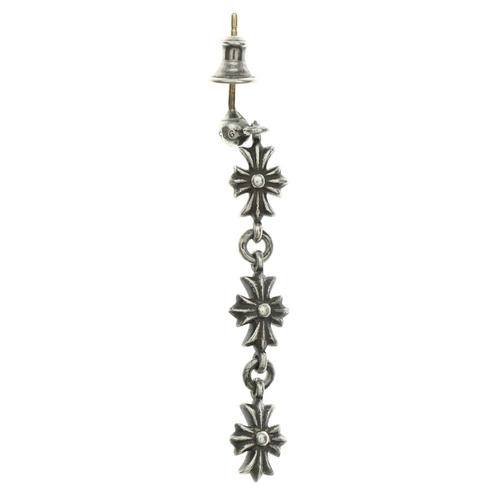 CHROME HEARTS(クロムハーツ) TINY E CH PLS 3 タイニーECHプラス3ドロップ ピアス シルバー BCA116