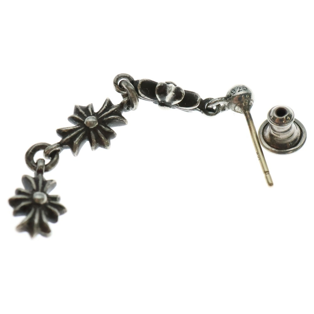 CHROME HEARTS(クロムハーツ) TINY E CH PLS 3 タイニーECHプラス3ドロップ ピアス シルバー BCA116