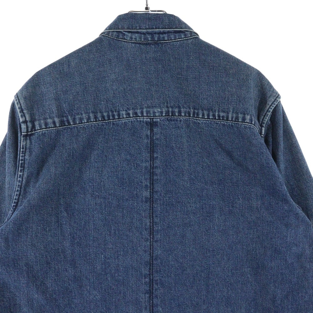 CHROME HEARTS(クロムハーツ) LAST BITE ラストバイト クロスボールボタンデニム長袖シャツ インディゴ JVP