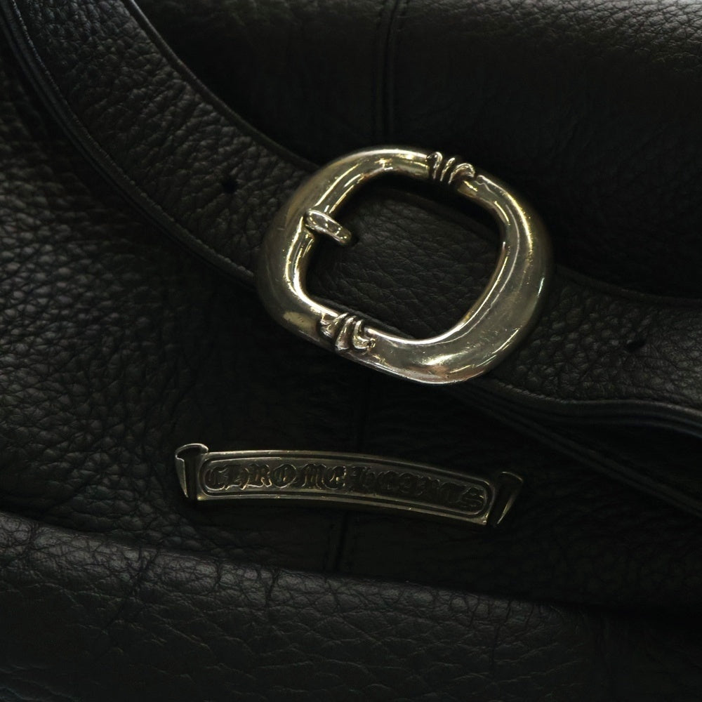 CHROME HEARTS(クロムハーツ) #1 SNAT PACK スナットパック ダガージップ ガンスリンガーベルト レザーウエストバッグ ブラック BCA378