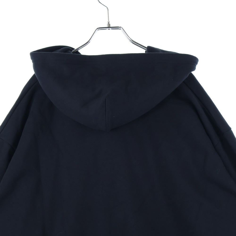 CHROME HEARTS(クロムハーツ) SWTSHRT HD ZIP 袖ロゴプリントジップアップパーカー