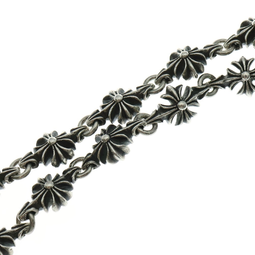 CHROME HEARTS(クロムハーツ) 4C CROSS LONG-T 1クリップカットアウトCHプラス ロング シルバーウォレットチェーン