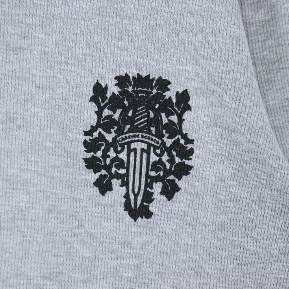 CHROME HEARTS(クロムハーツ) Thermal L S ヴァインダガープリントサーマル長袖カットソー グレー