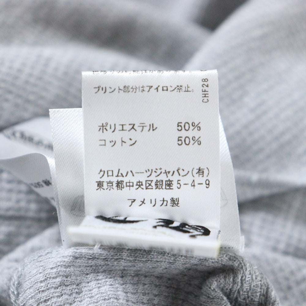 CHROME HEARTS(クロムハーツ) Thermal L S ヴァインダガープリントサーマル長袖カットソー グレー