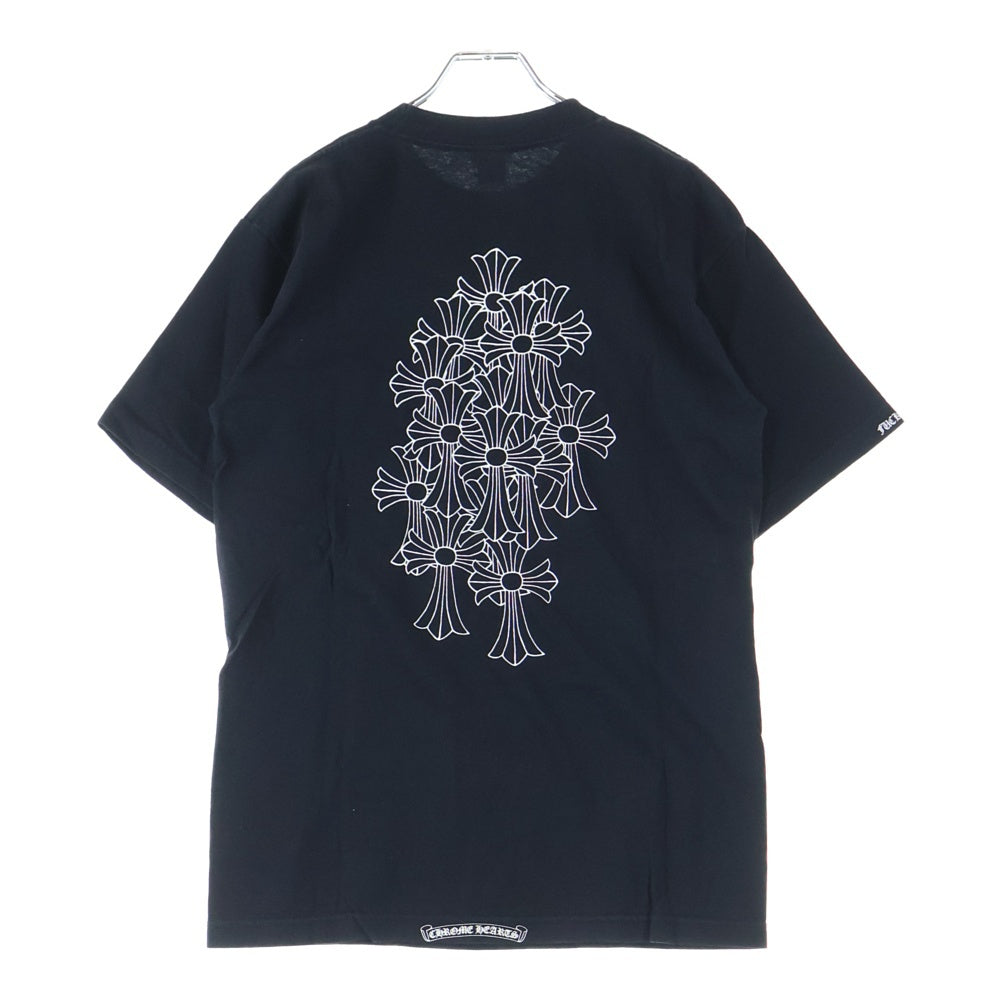 CHROME HEARTS(クロムハーツ) OLD バックセメタリープリント 半袖ポケットTシャツ カットソー ブラック