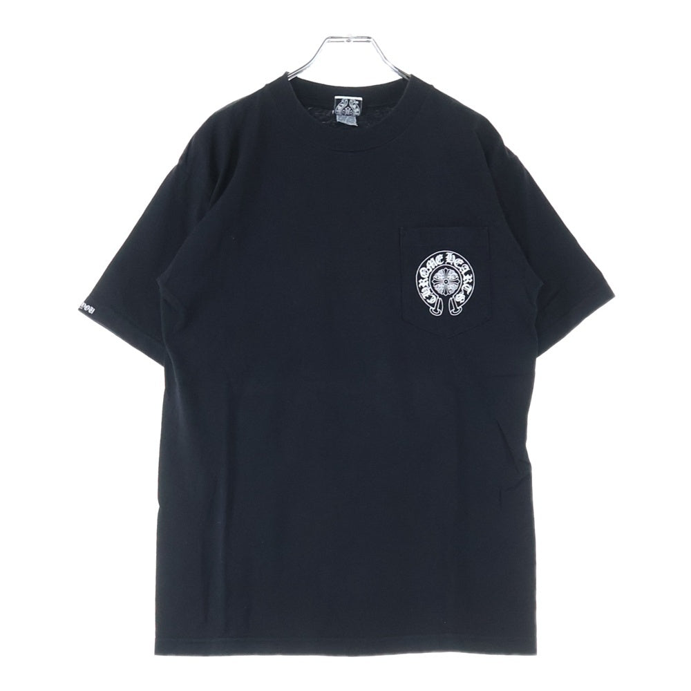 CHROME HEARTS(クロムハーツ) OLD バックセメタリープリント 半袖ポケットTシャツ カットソー ブラック