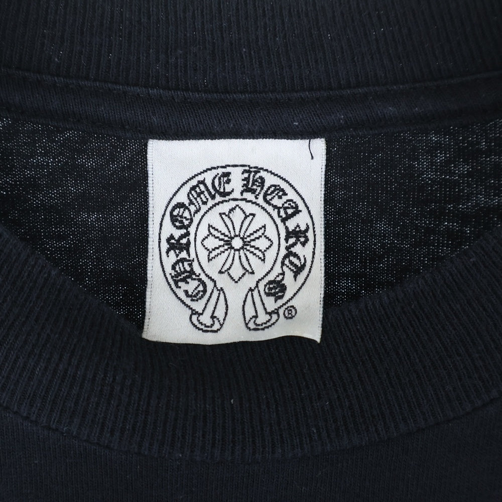 CHROME HEARTS(クロムハーツ) OLD バックセメタリープリント 半袖ポケットTシャツ カットソー ブラック