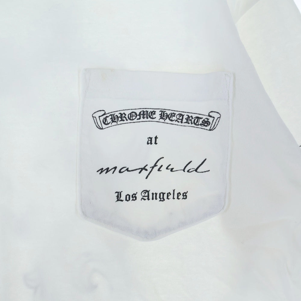 CHROME HEARTS(クロムハーツ) OLD ×max field Dagger S/S TEE オールドモデル マックスフィールド ダガープリント 半袖Tシャツ ホワイト