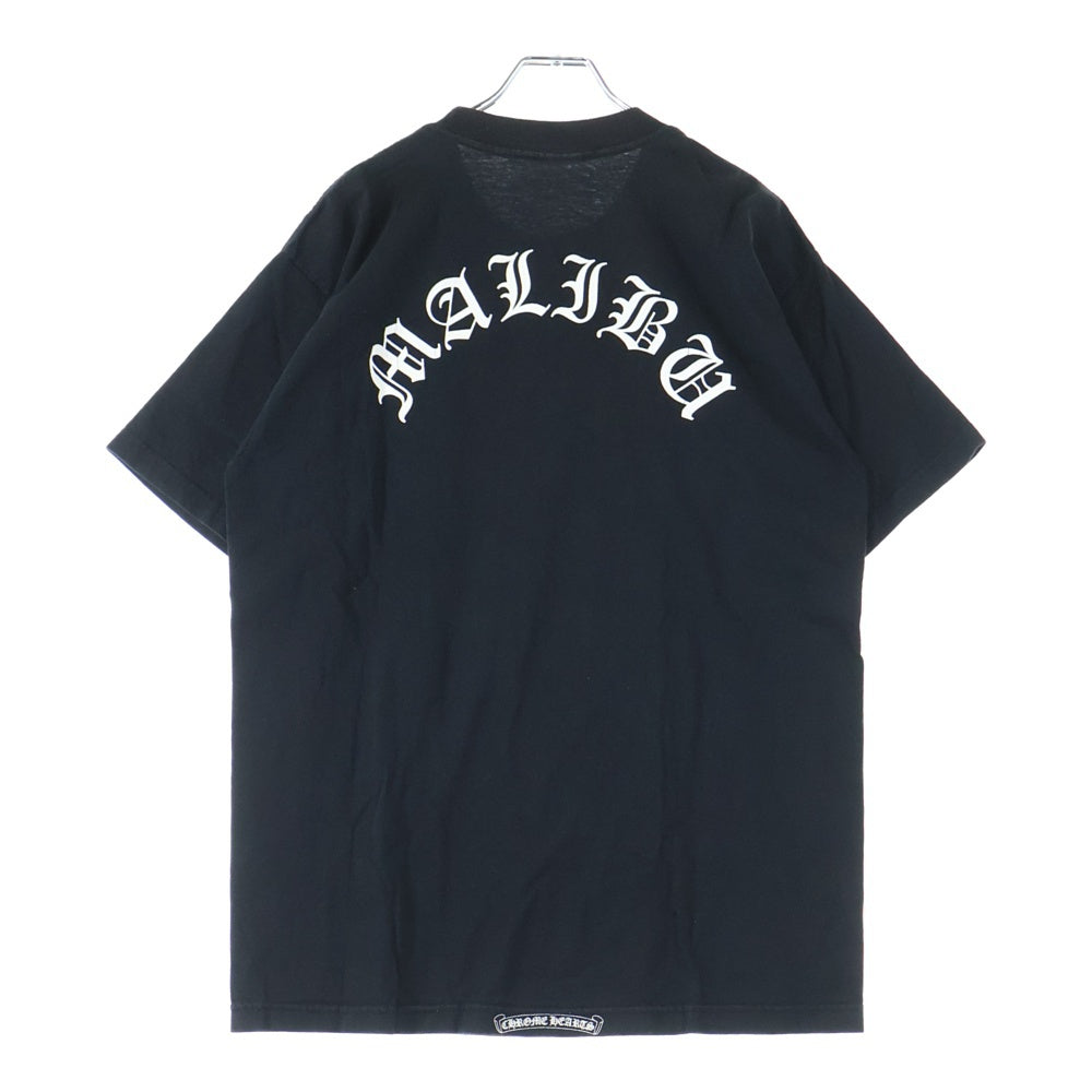 CHROME HEARTS(クロムハーツ) OLD オールド マリブ限定プリント 半袖Tシャツ ブラック