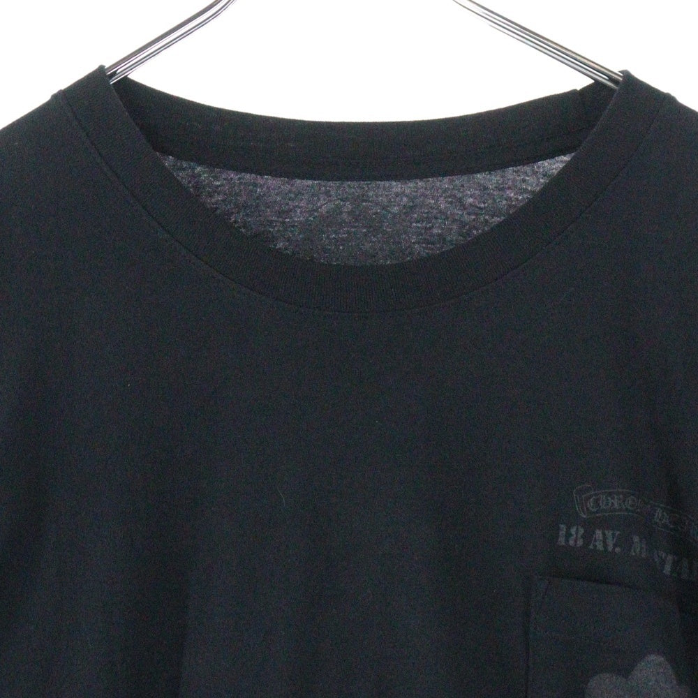 CHROME HEARTS(クロムハーツ) 18 AV. MONTAGE L/S パリ限定 長袖Tシャツ ブラック