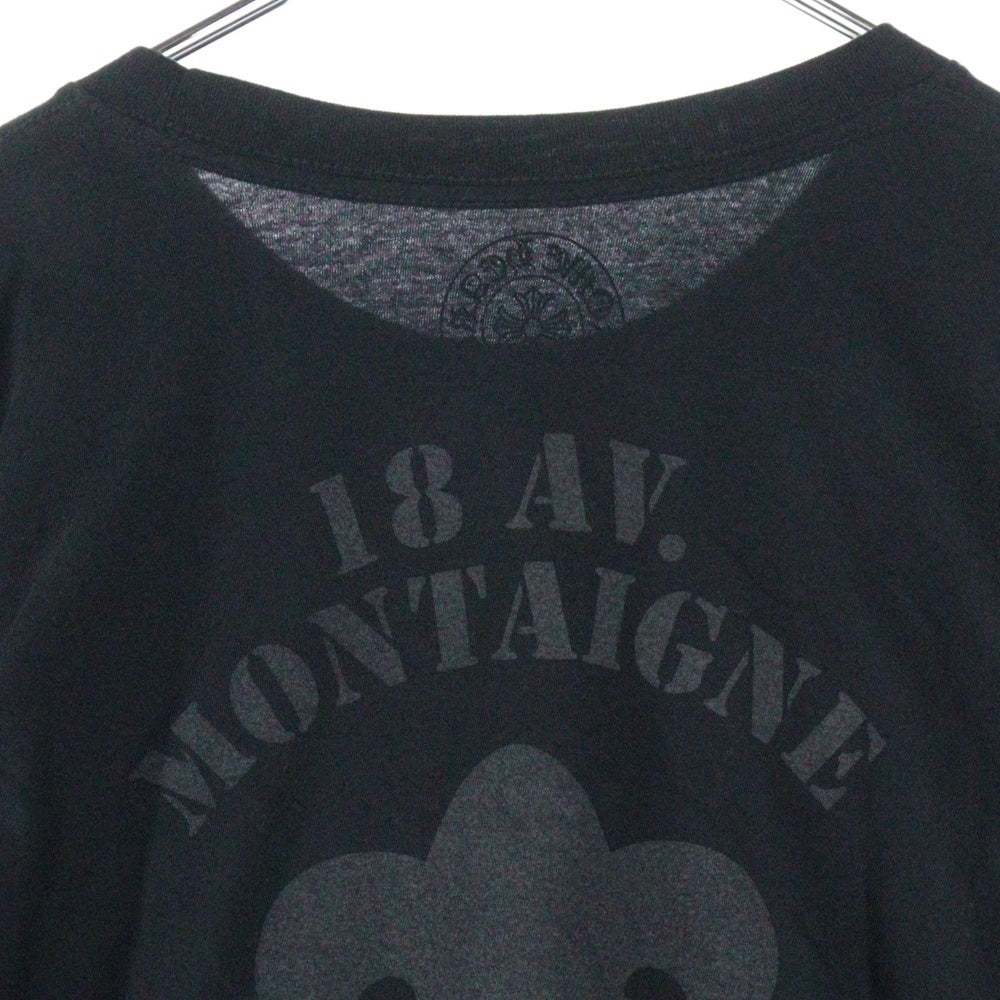 CHROME HEARTS(クロムハーツ) 18 AV. MONTAGE L/S パリ限定 長袖Tシャツ ブラック