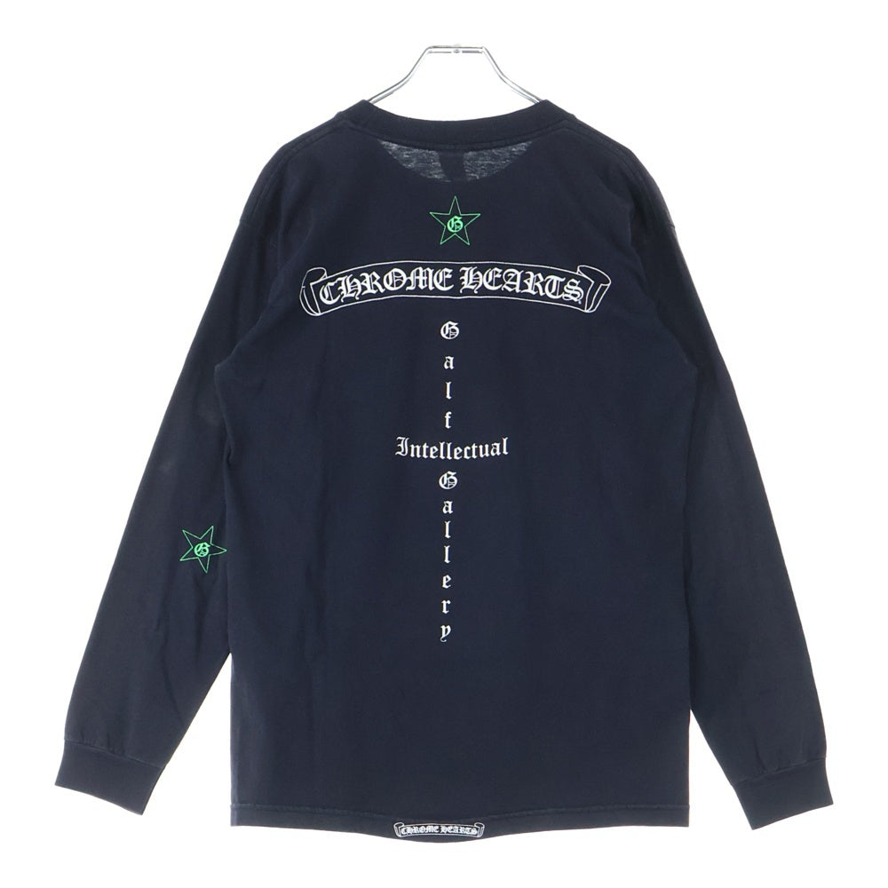 CHROME HEARTS(クロムハーツ) OLD GALF スクロールラベルプリント 長袖Tシャツ カットソー