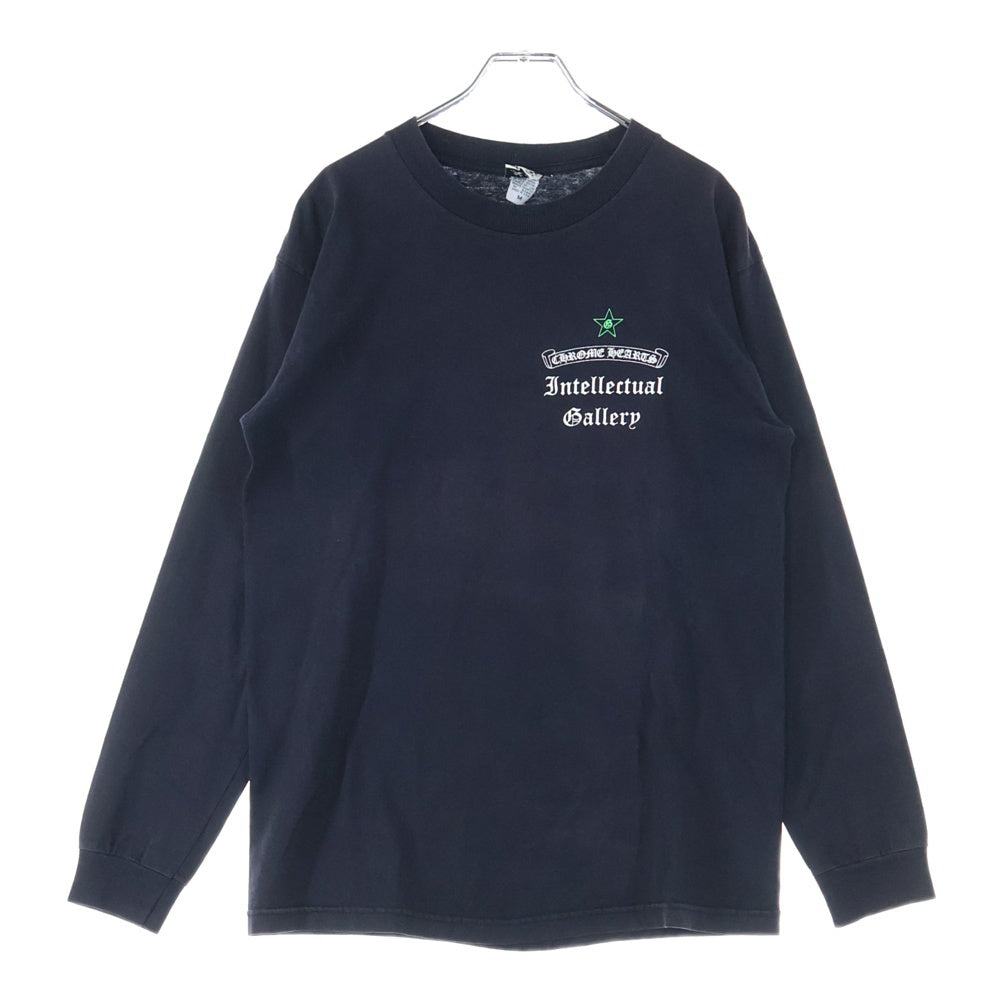 CHROME HEARTS(クロムハーツ) OLD GALF スクロールラベルプリント 長袖Tシャツ カットソー