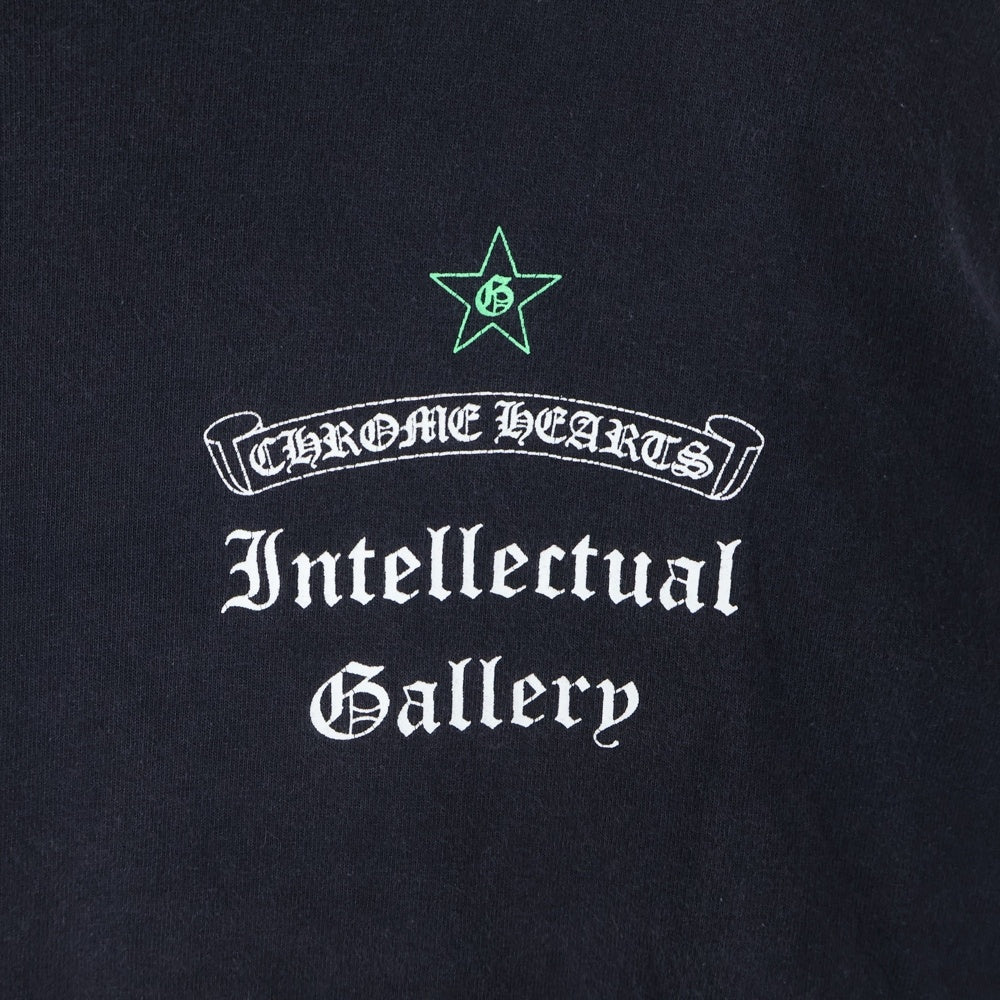 CHROME HEARTS(クロムハーツ) OLD GALF スクロールラベルプリント 長袖Tシャツ カットソー