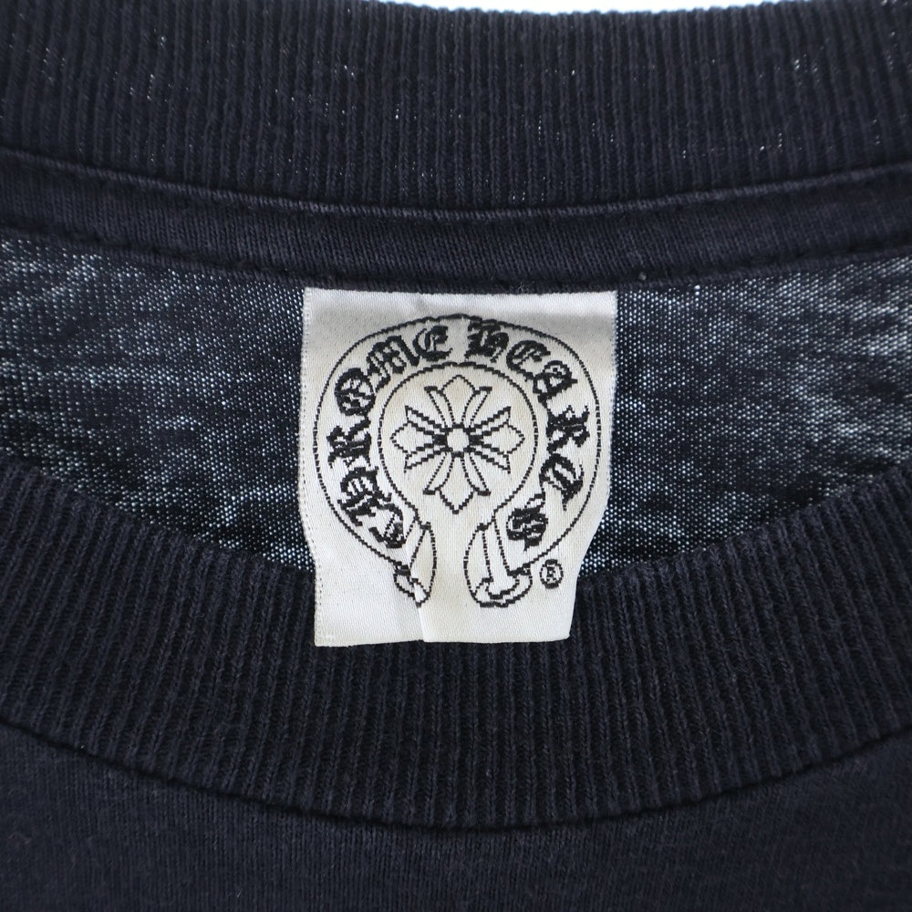 CHROME HEARTS(クロムハーツ) OLD GALF スクロールラベルプリント 長袖Tシャツ カットソー