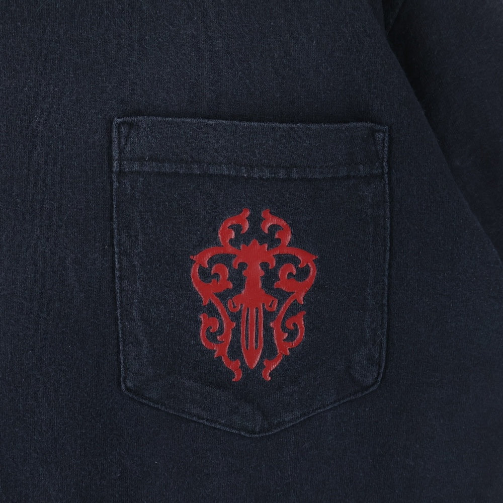 CHROME HEARTS(クロムハーツ) OLD Dagger Tee オールドモデル ダガープリント半袖Tシャツ ブラック