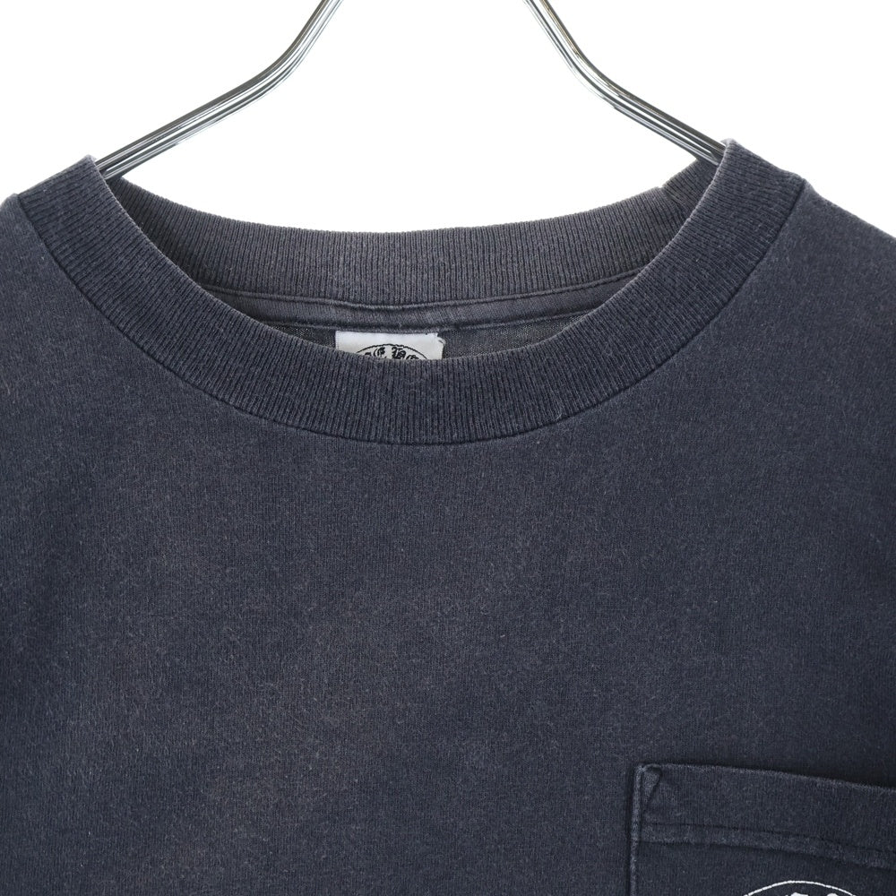 CHROME HEARTS(クロムハーツ) OLD バックセメタリープリント 半袖ポケットTシャツ カットソー ブラック