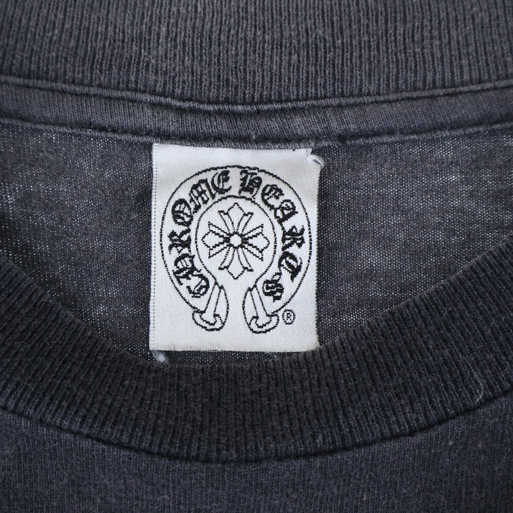 CHROME HEARTS(クロムハーツ) OLD バックセメタリープリント 半袖ポケットTシャツ カットソー ブラック