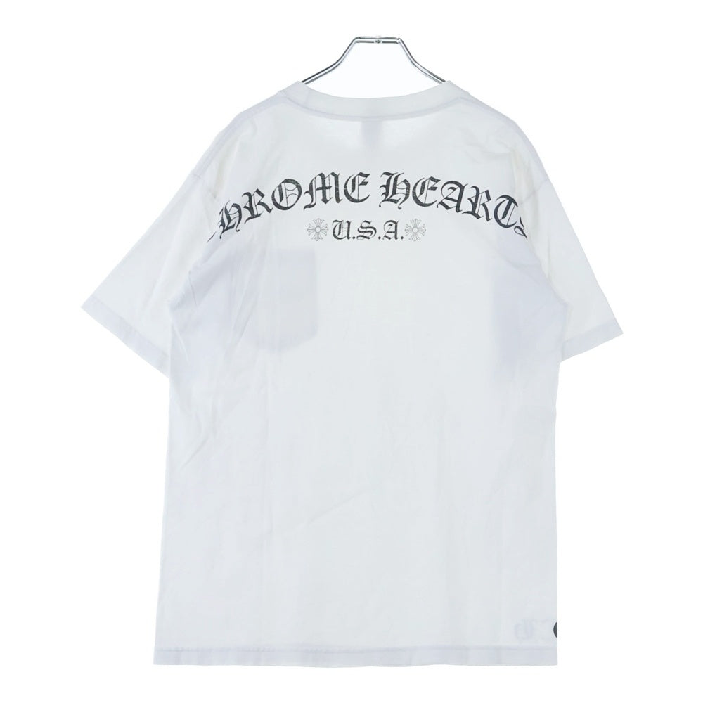 CHROME HEARTS(クロムハーツ) USA Arch Logo S/S Tee アーチロゴ USA 半袖Tシャツ ホワイト