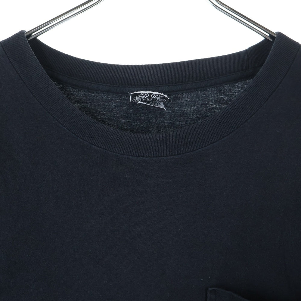 CHROME HEARTS(クロムハーツ) OLD NEW YORK Horseshoe L/S Tee オールド ニューヨーク限定 ホースシュープリント 長袖Tシャツ ロングスリーブカットソー ブラック