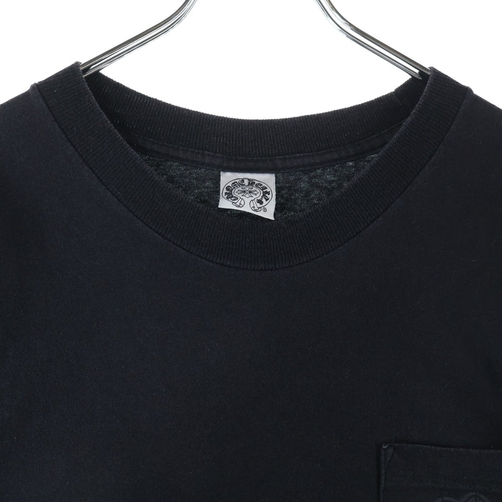 CHROME HEARTS(クロムハーツ) OLD CH PLS S/S TEE オールドバックホースシュープリント 半袖Tシャツ カットソー
