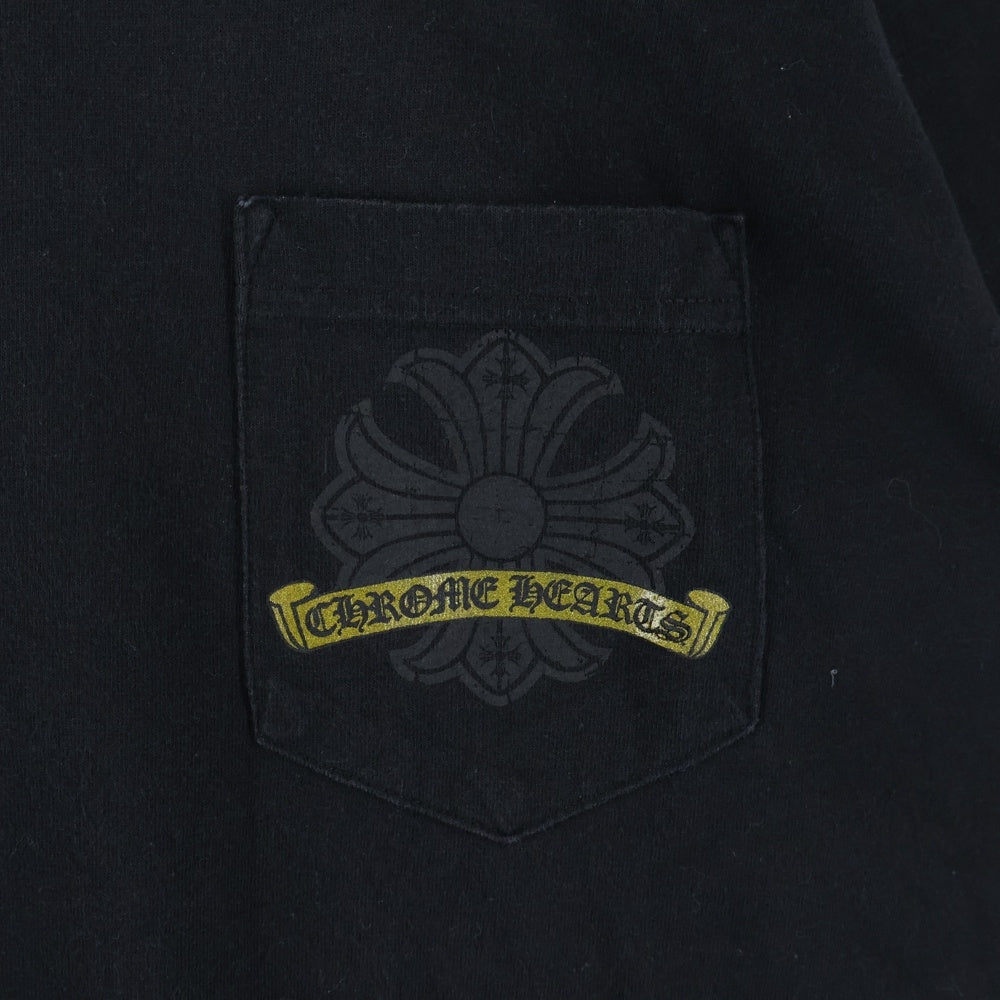 CHROME HEARTS(クロムハーツ) OLD CH PLS S/S TEE オールドバックホースシュープリント 半袖Tシャツ カットソー