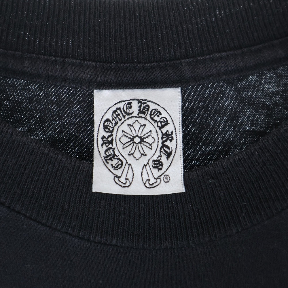 CHROME HEARTS(クロムハーツ) OLD CH PLS S/S TEE オールドバックホースシュープリント 半袖Tシャツ カットソー