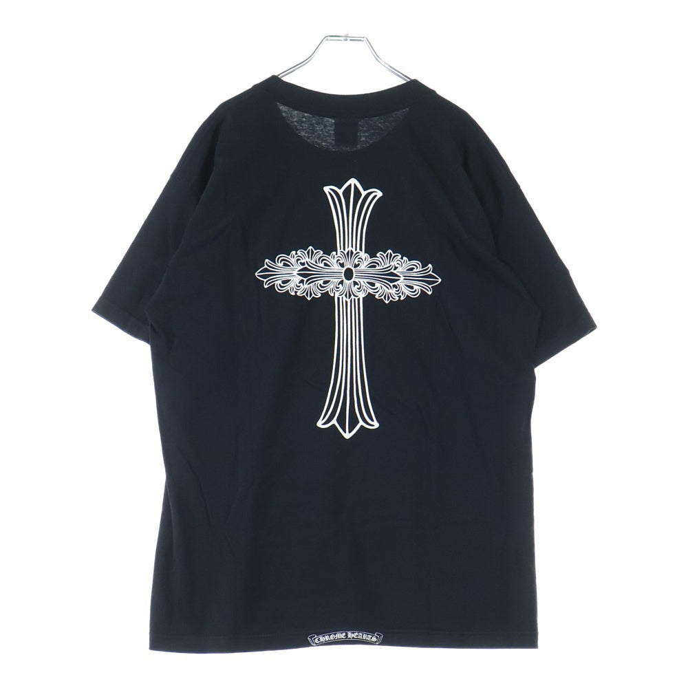CHROME HEARTS(クロムハーツ) OLD BACK CROSS TEE オールドバッククロス 半袖ポケットTシャツ カットソー ブラック