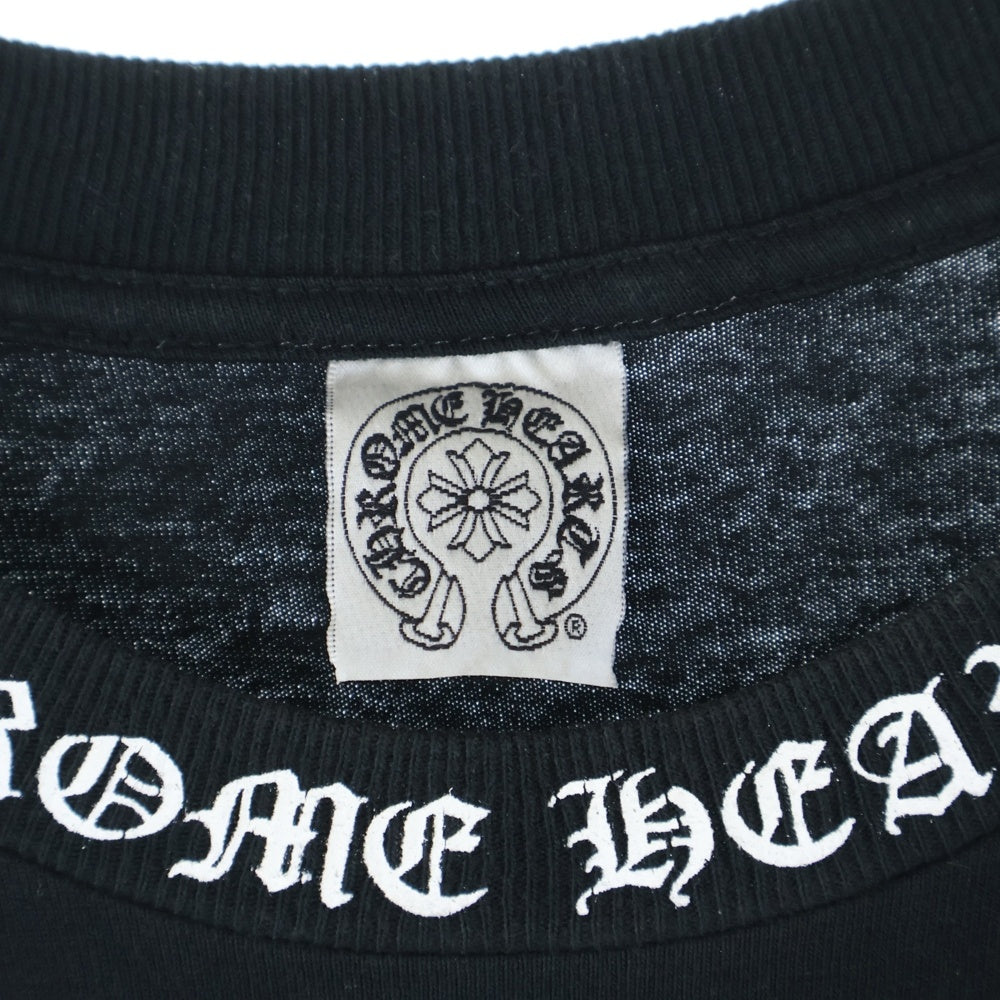 CHROME HEARTS(クロムハーツ) OLD BACK CROSS TEE オールドバッククロス 半袖ポケットTシャツ カットソー ブラック